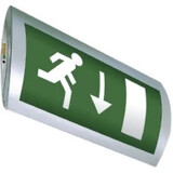 VanLien Noodverlichting: Vluchtwegsignalering  voor de installateur Optilux - OLN-1/ZT/LED / Decentraal 1 watt continu wandopbouw led armatuur, inclusief automatis, Noodverlichtingsarmatuur,