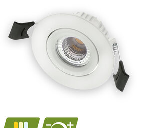 LCB LED Europe  LED INBOUWSPOT | SLIM-FIT | 5W | DIM | WIT | CCT-SWITCH