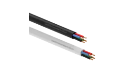 LCB LED Europe RGB LED kabel flexibel rubber wit 4-aderig 100 meter 3x0,5 + 1x0,75 mm² LCB LED Europe RGB LED kabel flexibel rubber wit 4-aderig 100 meter 3x0,5 + 1x0,75 mm²