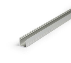 LCB LED Europe  U-profiel diep aluminium 2 meter binnenmaat 2000x12x18mm LED strip profiel