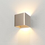 Artdelight Dimbare LED wandlamp IP20 - Up Down light - FULDA Champagne - 6W 690Lm - 2700K 927 Warm Wit | TRIAC DIM - 5 jaar garantie
