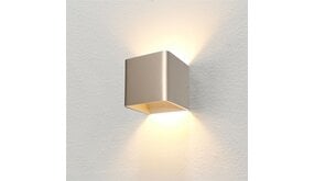 Artdelight Dimbare LED wandlamp IP20 - Up Down light - FULDA Champagne - 6W 690Lm - 2700K 927 Warm Wit | TRIAC DIM - 5 jaar garantie