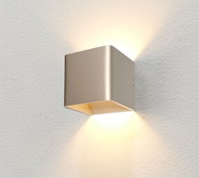 Artdelight Dimbare LED wandlamp IP20 - Up Down light - FULDA Champagne - 6W 690Lm - 2700K 927 Warm Wit | TRIAC DIM - 5 jaar garantie