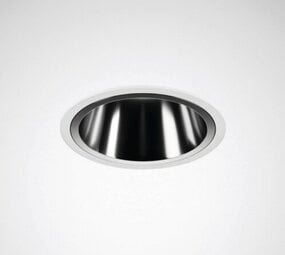 Trilux voor de professionele installateur LED Downlight IP54 - Wit SNS 228MM - 10W 1400Lm - 3000K 830 Warm Wit | 80D - Zaagmaat 210MM - Wieland GST18i3