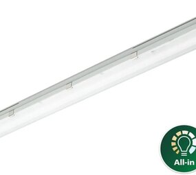 Philips LED Verlichting | Officieel distributeur Philips LED Waterdichte Montagebalk CoreLine WT120C Gen2 25/43W 3700/6000lm - 840 Koel Wit | 150cm
