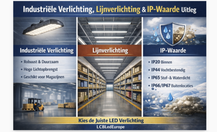 Alles wat je moet weten over industriële verlichting, lijnverlichting en IP-waarde