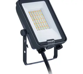 Philips LED Verlichting | Officieel distributeur LED breedstraler Ledinaire BVP164 grijs 70W 8400lm 110D - 4000K | IP65 symmetrisch