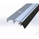 Slijtstrip ANB-7N 300 – Aluminium verhoogde dorpelstrip – Kunststof afdichtingslip – Tochtwerend & anti-slip – Voor buitendeuren – 100 cm – Breedte 49 mm – Hoogte 8 mm – Afhangspeling 6 mm