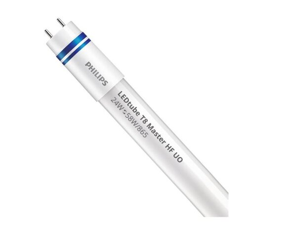 Philips LED Verlichting | Officieel distributeur LED Buis T8 MASTER (HF) Ultra Output 24W 3700lm - 865 Daglicht| 150cm - Vervangt 58W