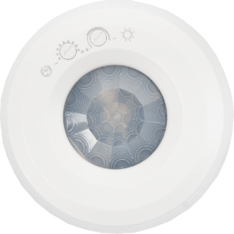 Helvar Helvar PIR Bewegingssensor - Opbouw  | 6A MAX - schakelsensor Wit