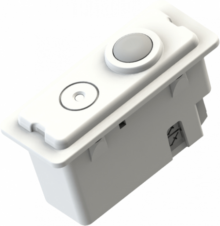 Helvar Helvar - DALI D4i Slimme aansturing - ActiveAhead Node + Multisensor IP30 |  2.5M installatie hoogte - R44 - Wit