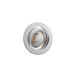 Macbright LED Downlight Kantelbaar -  165MM SUN-3 - 9.2W  1100Lm - 3000K 830 Warm Wit  |  36D - Zaagmaat 150MM + Eurostekker