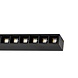 Spectrum voor de installateur DALI LED Modern Pendelarmatuur - ALLDAY Zwart - 55W 6210Lm - TW Tunable White 930-960 3000-6000K | 80D -DALI2 DIM - 1680x70mm - Darklight