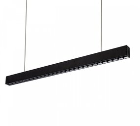 Spectrum voor de installateur DALI LED Modern Pendelarmatuur - ALLDAY Zwart - 55W 6210Lm - TW Tunable White 930-960 3000-6000K | 80D -DALI2 DIM - 1680x70mm - Darklight