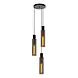 Lucide LED Hanglamp - ORLANDO - 32 cm - 3xE27 -Fumé Lucide LED Hanglamp - ORLANDO - 32 cm - 3xE27 -Fumé