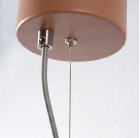 LCB LED Hanglamp MARSEILLE Terracotta – Ø48,5CM – E27 Fitting – Dimbaar – Aluminium Design Hanglamp LCB LED Hanglamp MARSEILLE Terracotta – Ø48,5CM – E27 Fitting – Dimbaar – Aluminium Design Hanglamp