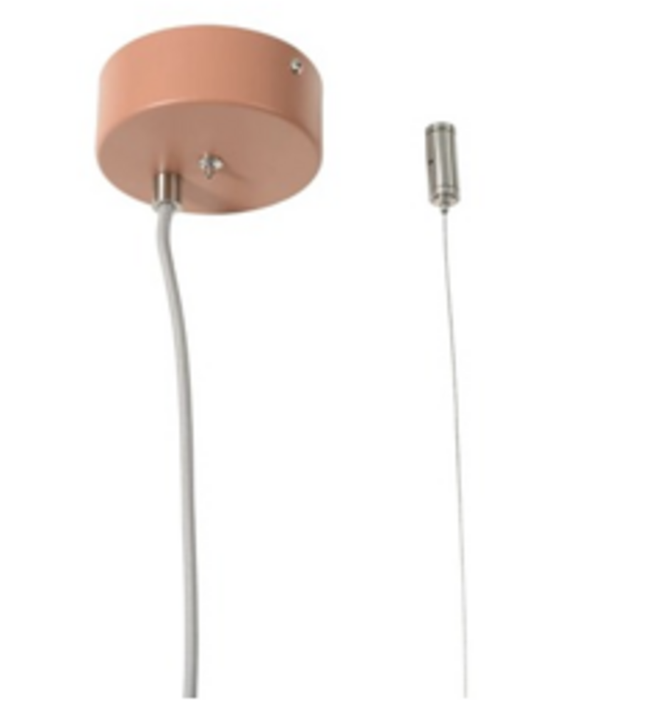 LCB LED Hanglamp MARSEILLE Terracotta – Ø48,5CM – E27 Fitting – Dimbaar – Aluminium Design Hanglamp LCB LED Hanglamp MARSEILLE Terracotta – Ø48,5CM – E27 Fitting – Dimbaar – Aluminium Design Hanglamp