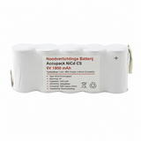 LCB LED Europe Noodverlichtings Batterij Accupack NiCD CS 6V 1800 mAh | Oplaadbaar | Incl. SBS Faston 4.8MM Connector LCB LED Europe Noodverlichtings Batterij Accupack NiCD CS 6V 1800 mAh | Oplaadbaar | Incl. SBS Faston 4.8MM Connector