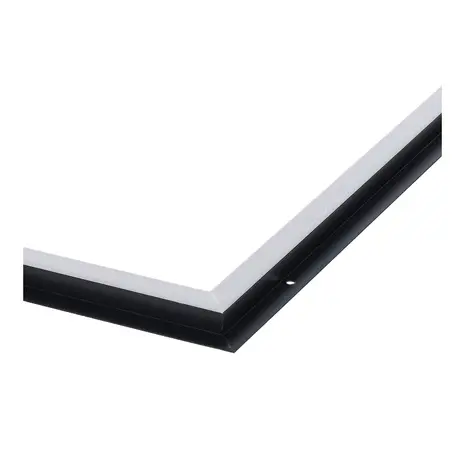 LCB LED Europe  LED Frame Paneel PRO - Mat Zwart - 60x60CM - 36W 3600Lm - 3CCT 3000K/4000K/6000K - 120° - UGR22 - Opaal