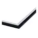 LCB LED Europe  LED Frame Paneel PRO - Mat Zwart - 60x60CM - 36W 3600Lm - 3CCT 3000K/4000K/6000K - 120° - UGR22 - Opaal