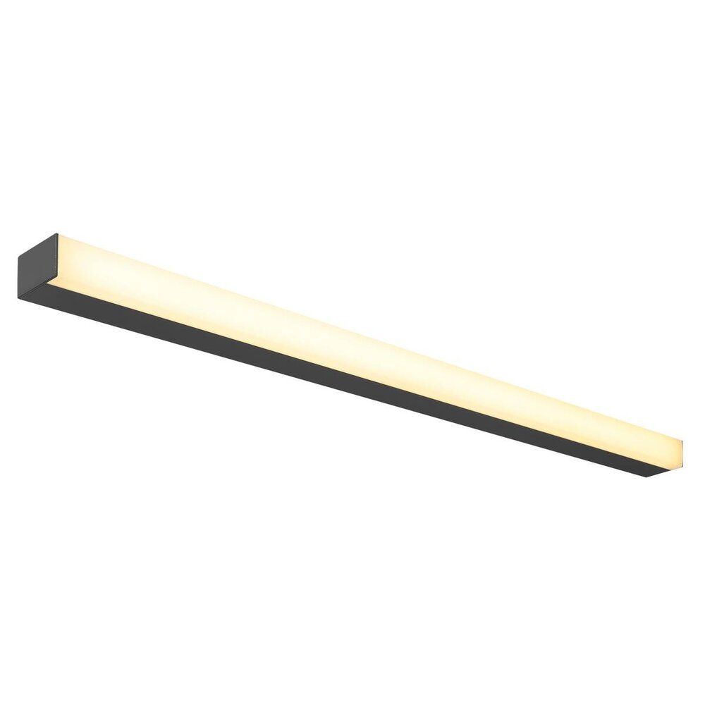 SLV: Innovatieve lichtoplossingen voor de zakelijke klant LED Wand- en Plafondarmatuur Zwart – SLV SIGHT 115 - 114CM – 38W – 3100Lm – 3000K 830 Warm Wit | 120D – 3 Jaar Garantie SLV: Innovatieve lichtoplossingen voor de zakelijke klant LED Wand- en Plafondarmatuur Zwart – SLV SIGHT 115 - 114CM – 38W – 3100Lm – 3000K 830 Warm Wit | 120D – 3 Jaar Garantie