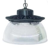LCB LED Europe  DALI Dimbare LED Highbay Pro Concord 100W 15.000Lm – 4000K 840 Koel Wit – 120D | PC Prismatische Kap | DALI2 DIM | IP65 | Vervangt 250W
