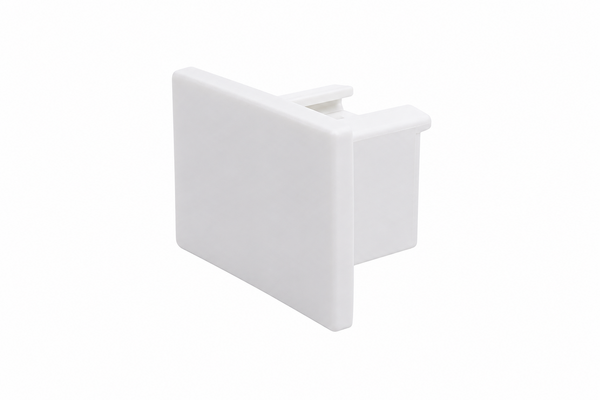 LCB LED Europe DALI 3-Fase Rail Eindkap Wit voor Professionele Railsystemen LCB LED Europe DALI 3-Fase Rail Eindkap Wit voor Professionele Railsystemen