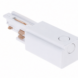 LCB LED Europe DALI 3-Fase Rail Power Connector Rechts Wit LCB LED Europe DALI 3-Fase Rail Power Connector Rechts Wit