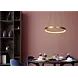 Lucide Dimbare LED Hanglamp - 580MM  Ringlamp VIDAL Goud -1x 48W 2700K - Mat Goud / Messing  - 1-Lichts  |  TRIAC Dimbaar - 3 Jaar Garantie