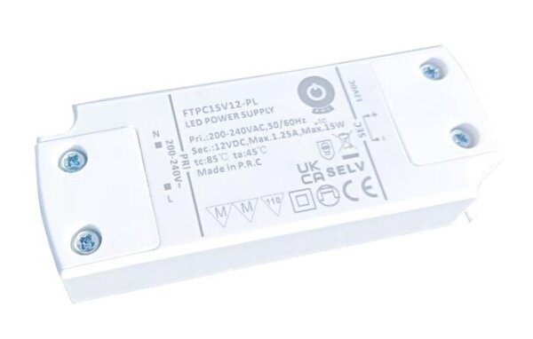LCB LED Europe LED Driver 15W 24V DC IP20 0,625A LCB LED Europe LED Driver 15W 24V DC IP20 0,625A