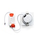 LCB LED Europe  LED Inbouwspot Trento Wit 5W 450lm 2700K Dimbaar IP54