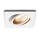 LCB LED Europe  LED Inbouwspot Trento Wit 5W 450lm 2700K Dimbaar IP54