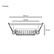 LCB LED Europe  LED Inbouwspot Trento Wit 5W 450lm 2700K Dimbaar IP54