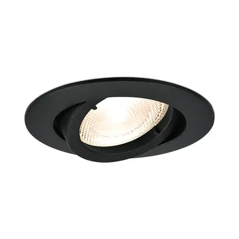 Braytron LED inbouwspot zwart kantelbaar - Zaagmaat 70mm - Buitenmaat 84mm - excl. lichtbron Braytron LED inbouwspot zwart kantelbaar - Zaagmaat 70mm - Buitenmaat 84mm - excl. lichtbron