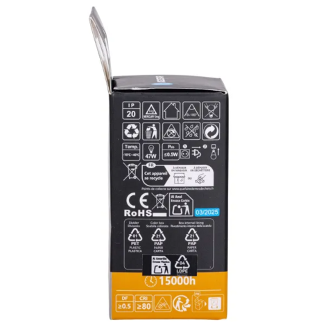 Aigostar LED Bulb E27 G45 - 6W 580lm - RGB + Warm Wit 3000K – Kleurrijke LED Lamp + RF Afstandsbediening Aigostar LED Bulb E27 G45 - 6W 580lm - RGB + Warm Wit 3000K – Kleurrijke LED Lamp + RF Afstandsbediening