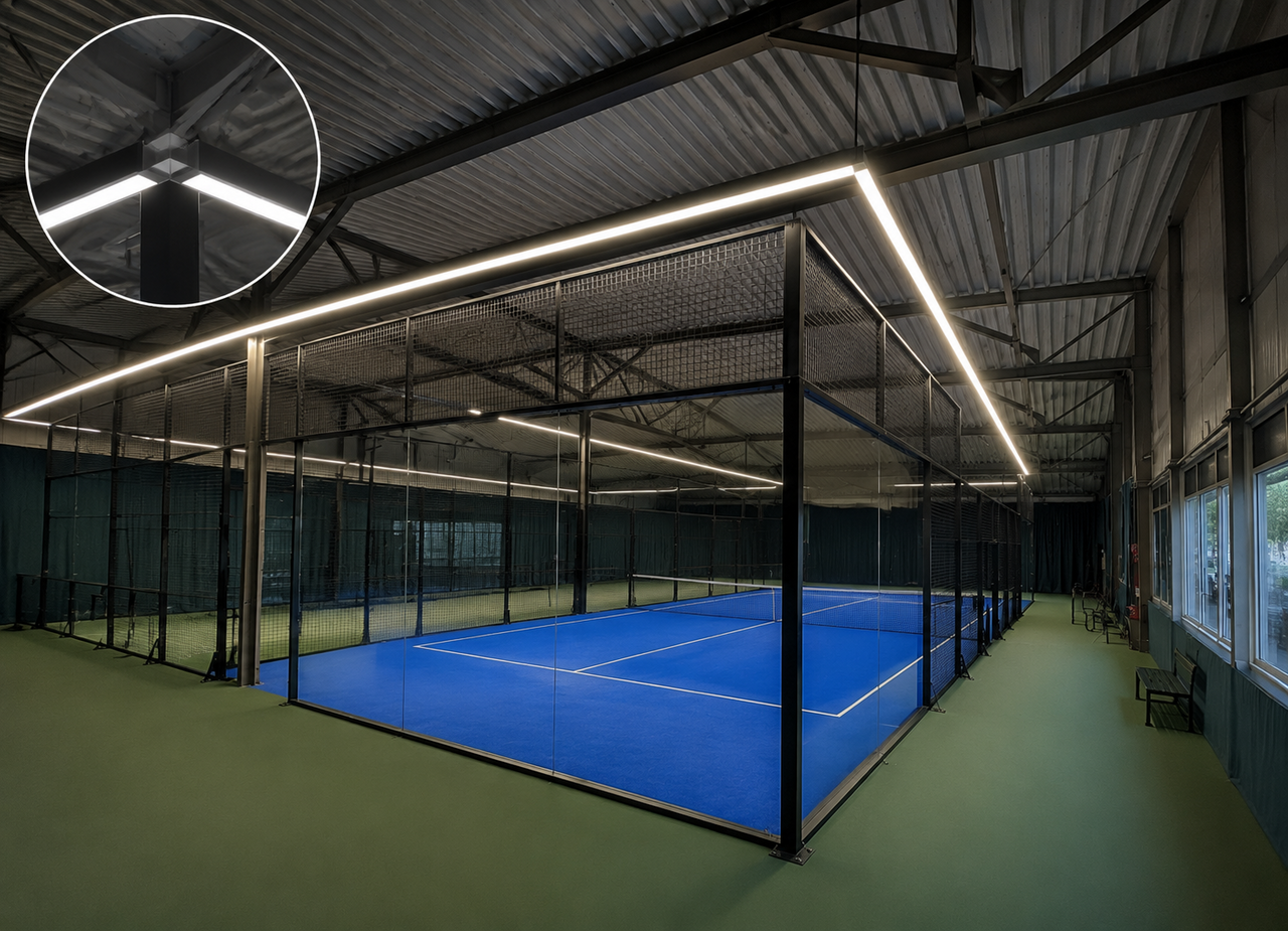 LED Lichtlijn Toebehoren | L Profiel Connector 50cm/50cm - Type Sirius LED Lichtlijn Toebehoren | L Profiel Connector 50cm/50cm - Type Sirius