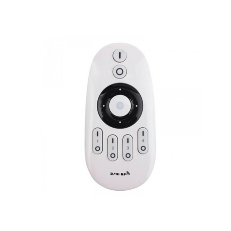 LCB LED Europe LED Strip Afstandbediening - Wit - CCT Remote - 4 Groepen - RF 2.4GHz LCB LED Europe LED Strip Afstandbediening - Wit - CCT Remote - 4 Groepen - RF 2.4GHz