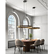 Aromas Luxe Hanglamp Ringlamp 107CM - Ellie Brass Goud - LED STRIP 22W 2200lm 24V TRIAC + CCT and remote controller dimmable driver Aromas Luxe Hanglamp Ringlamp 107CM - Ellie Brass Goud - LED STRIP 22W 2200lm 24V TRIAC + CCT and remote controller dimmable driver