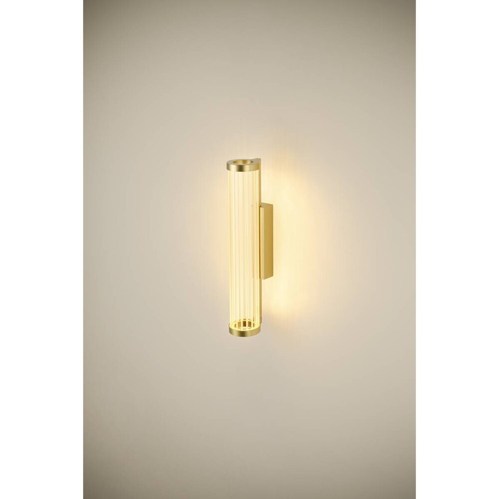 SLV: Innovatieve lichtoplossingen voor de zakelijke klant LED Wandlamp QUIMERA - Messing Goud - 2700/3000K - Dimbaar SLV: Innovatieve lichtoplossingen voor de zakelijke klant LED Wandlamp QUIMERA - Messing Goud - 2700/3000K - Dimbaar