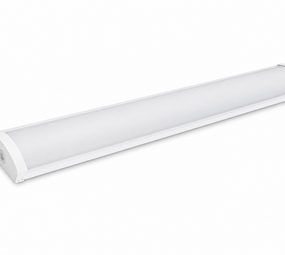 LCB LED Europe  LED Opbouwarmatuur DUMAVA IP44 120cm – 40-22W 5200-880Lm – 2CCT 3000-4000K | IK10 - UGR19 Prisma  – UNB4 LUX