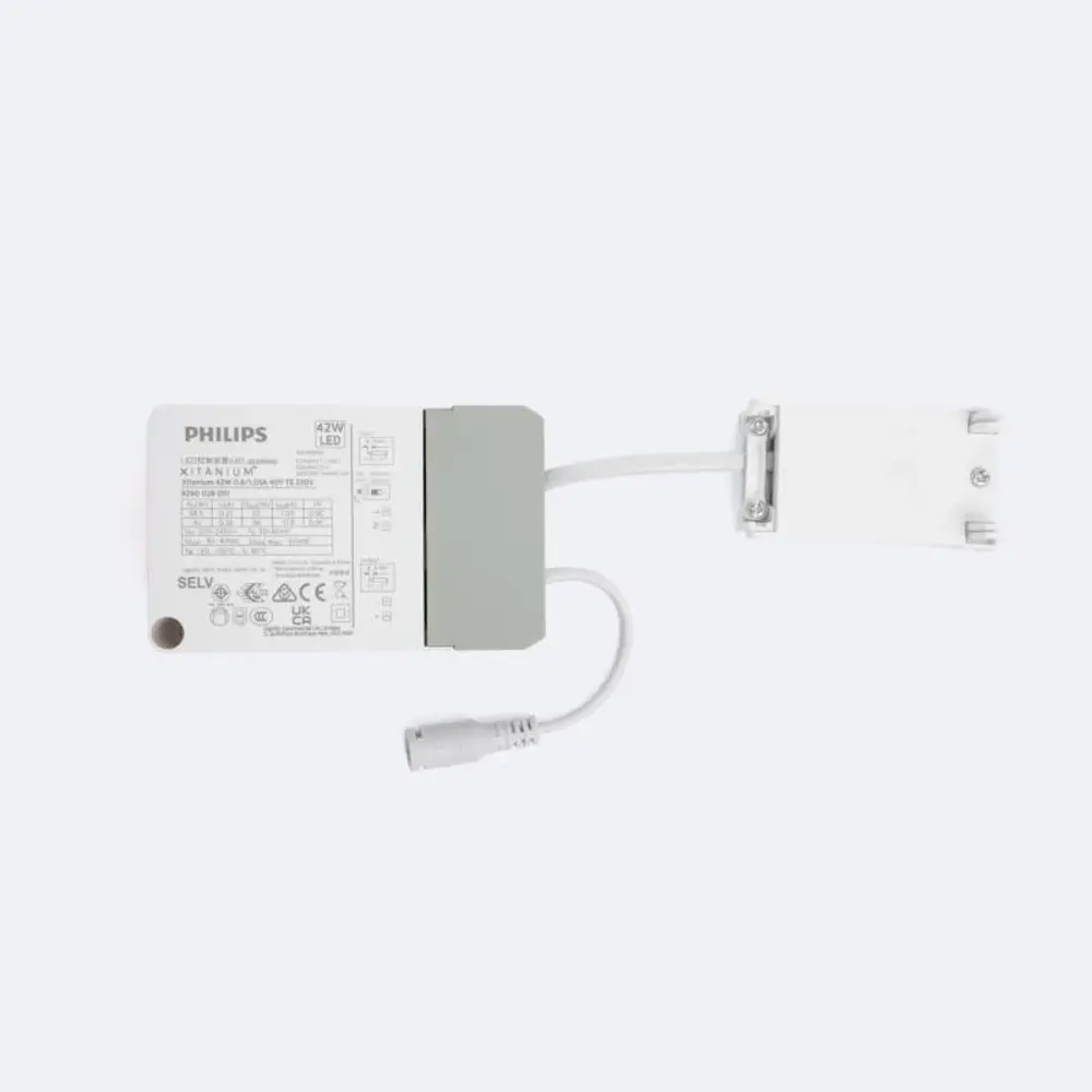 Philips LED Verlichting | Officieel distributeur Dimbare LED Driver  36-42W - Dipswitch 900-1050mA  Multi Lumen Switch |  TRIAC DIM - 230v input - 30-40V output - Geschikt voor LED Panelen - Flickervrij