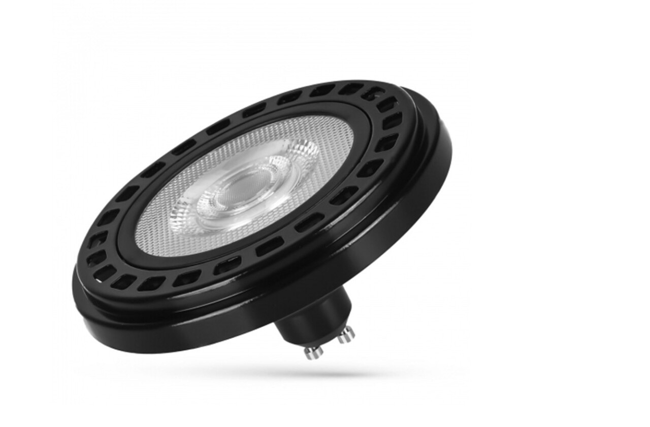 Spectrum voor de installateur LED Spot GU10 AR111 - Pro Line - Zwart - 20W 1800Lm - 3000k 930 Warm Wit - CRI 95 | GU10 Fitting 111MM - 5 jaar garantie Spectrum voor de installateur LED Spot GU10 AR111 - Pro Line - Zwart - 20W 1800Lm - 3000k 930 Warm Wit - CRI 95 | GU10 Fitting 111MM - 5 jaar garantie