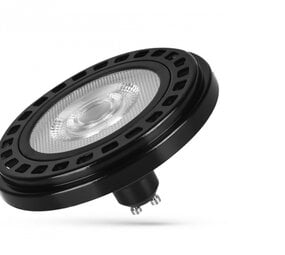 Spectrum voor de installateur LED Spot GU10 AR111 - Pro Line - Zwart - 20W 1800Lm - 3000k 930 Warm Wit - CRI 95 | GU10 Fitting 111MM - 5 jaar garantie Spectrum voor de installateur LED Spot GU10 AR111 - Pro Line - Zwart - 20W 1800Lm - 3000k 930 Warm Wit - CRI 95 | GU10 Fitting 111MM - 5 jaar garantie