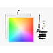 LCB LED Europe  LED Paneel 60x60cm 24V - Pro Slim Line - 36W 3600Lm-  RGB-CCT | RF 2.4 Ghz - UGR22 Opaal - Backlit - 3 Jaar Garantie