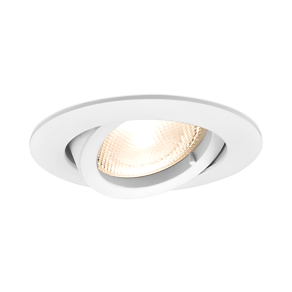 Braytron LED inbouwspot Wit kantelbaar - Zaagmaat 70mm - Buitenmaat 84mm - excl. lichtbron Braytron LED inbouwspot Wit kantelbaar - Zaagmaat 70mm - Buitenmaat 84mm - excl. lichtbron