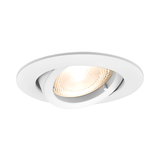 Braytron LED inbouwspot Wit kantelbaar - Zaagmaat 70mm - Buitenmaat 84mm - excl. lichtbron
