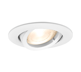 Braytron LED inbouwspot Wit kantelbaar - Zaagmaat 70mm - Buitenmaat 84mm - excl. lichtbron Braytron LED inbouwspot Wit kantelbaar - Zaagmaat 70mm - Buitenmaat 84mm - excl. lichtbron