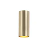 Searchlight Wandlamp CYLS - Up Down GU10 - Goud Aluminium - IP20 | Dimbaar Searchlight Wandlamp CYLS - Up Down GU10 - Goud Aluminium - IP20 | Dimbaar