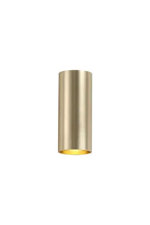 Searchlight Wandlamp CYLS - Up Down GU10 - Goud Aluminium - IP20 | Dimbaar Searchlight Wandlamp CYLS - Up Down GU10 - Goud Aluminium - IP20 | Dimbaar