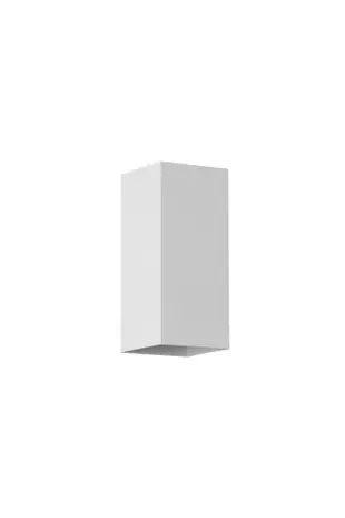 Searchlight Wandlamp DON - Up Down GU10 - Wit Aluminium - IP20 | Dimbaar Searchlight Wandlamp DON - Up Down GU10 - Wit Aluminium - IP20 | Dimbaar